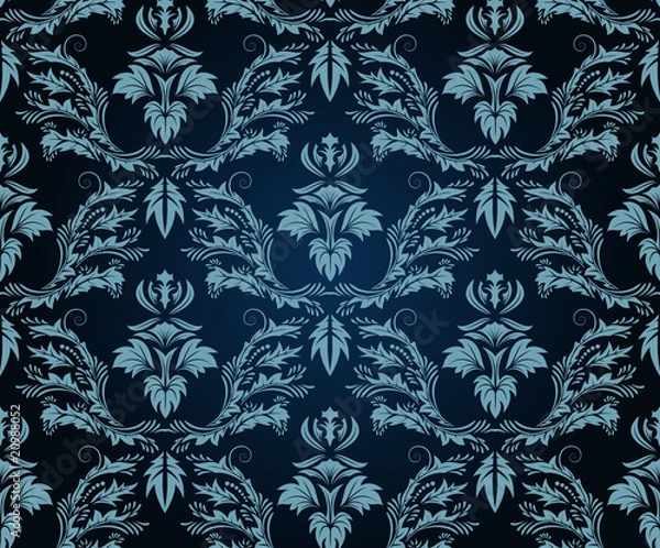 Fototapeta damask seamless pattern