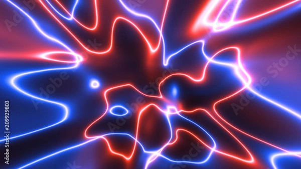 Obraz Plasma Streams Background