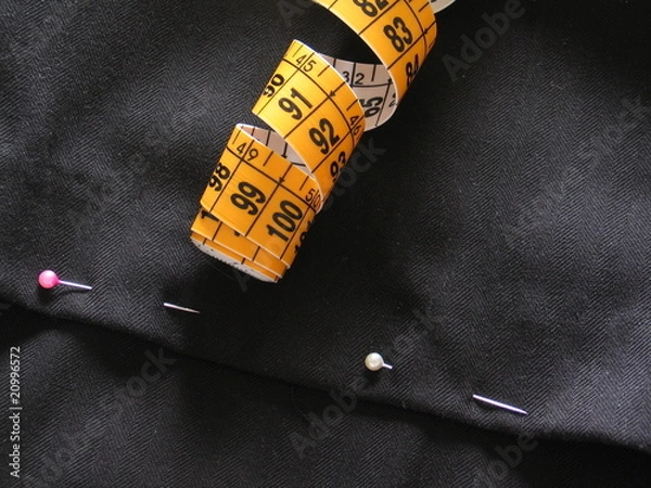 Obraz spilli per cucire