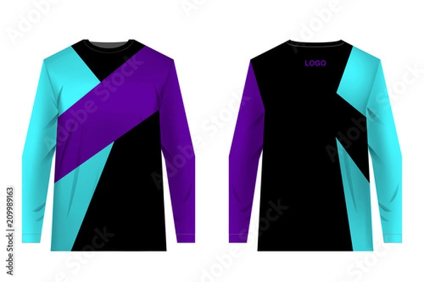 Obraz sportswear jersey template