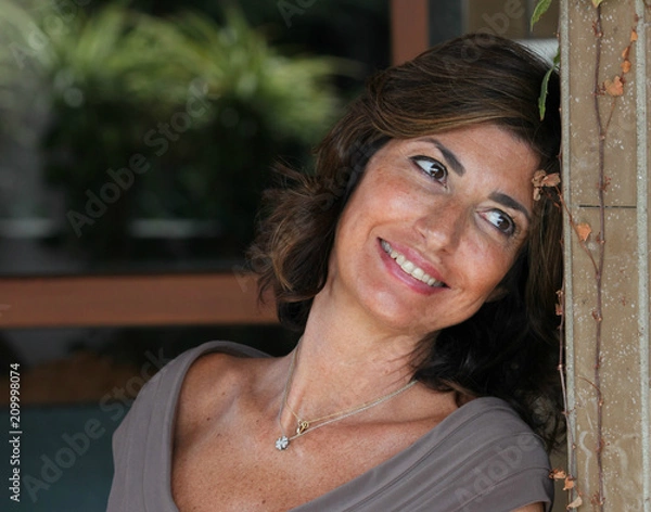 Obraz Śmiejąca się kobieta