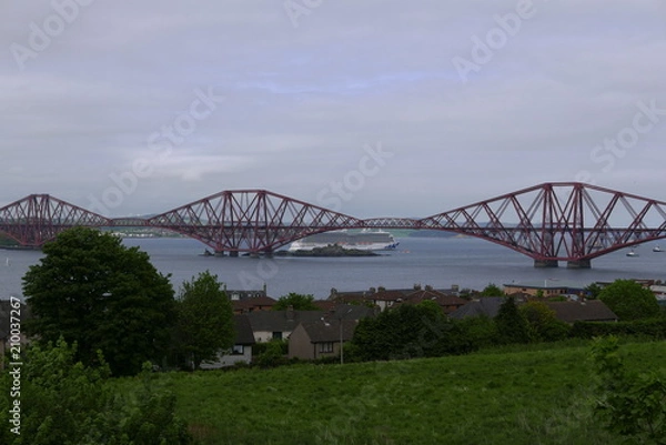 Obraz FORTH BRIDGE, SCOTLAND, UNITED KINGDOM