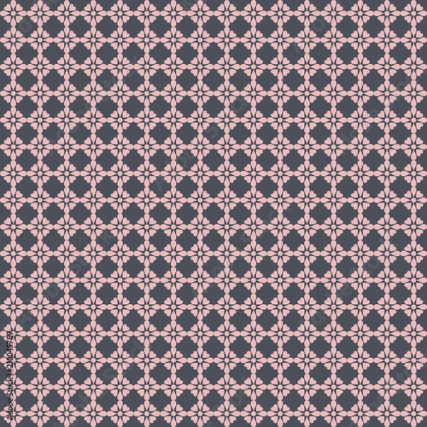 Obraz seamless pattern traditional geometric vector#33