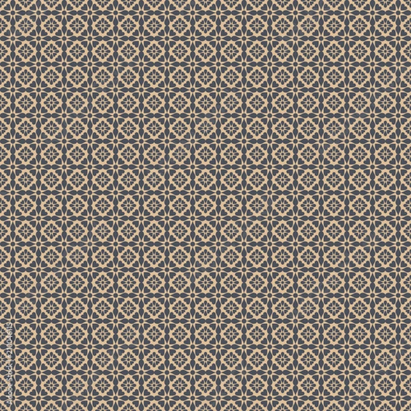 Obraz seamless pattern traditional geometric vector#44