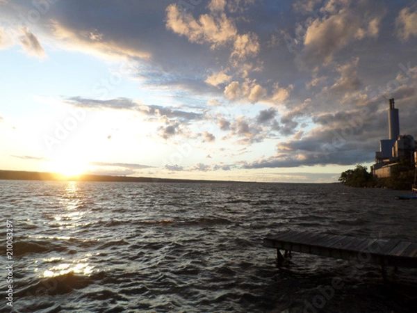 Obraz Sunset at the Dock