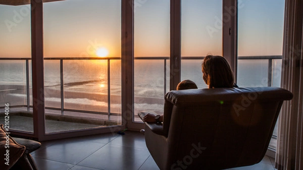 Obraz Couché de soleil