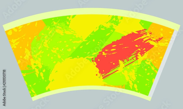 Obraz Vector paper cup template for hot drink