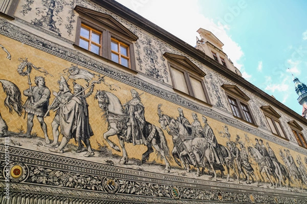 Obraz Fürstenzug in Dresden