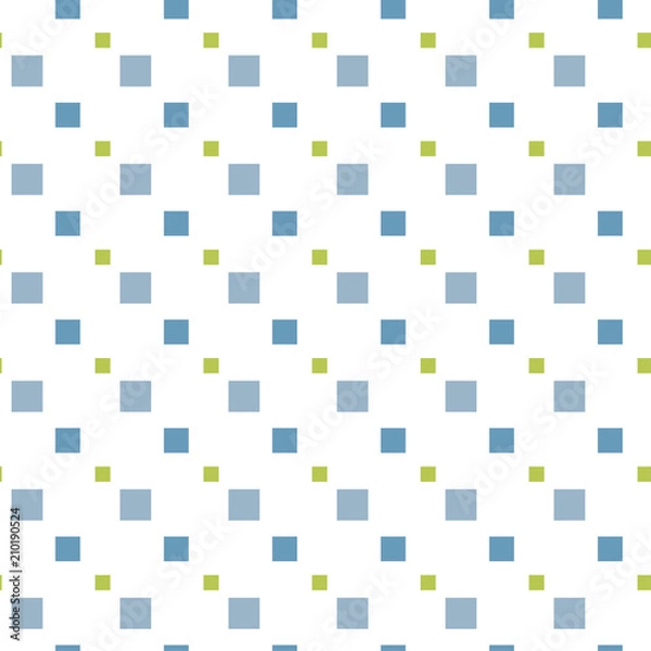 Fototapeta Square seamless pattern Abstract vector geometric background.Print for interior design and fabric