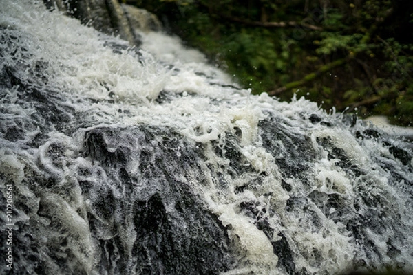 Obraz waterfall close up