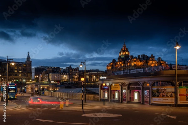 Obraz Edinburgh by night