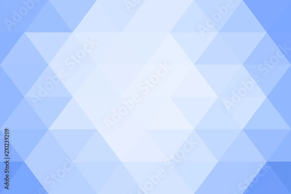Fototapeta blue gradient abstract geometric triangular polygon style. Graphic background. abstract polygon background.