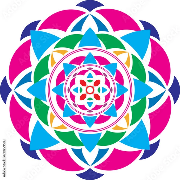 Obraz mandala modern