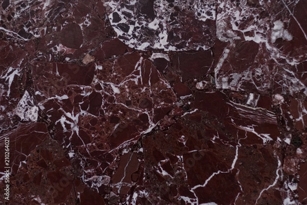 Obraz The red marble. Texture.