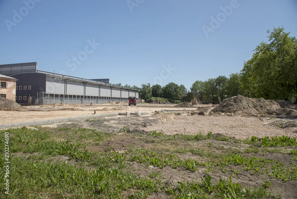 Fototapeta abandoned building