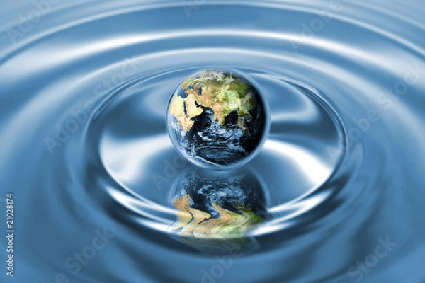 Fototapeta Earth ecosystem concept