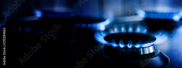 Fototapeta Płomień gazowy