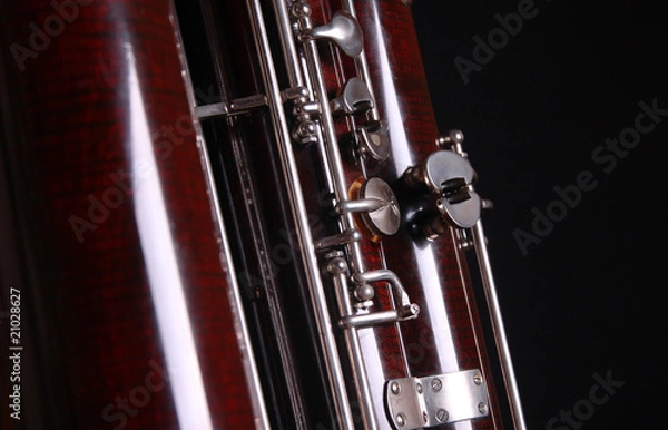 Obraz kontrafagott bassoon