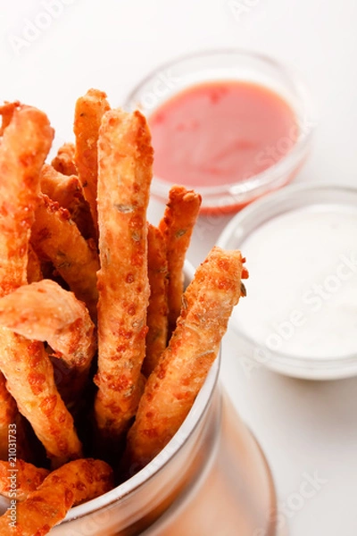 Obraz crunchy breadsticks