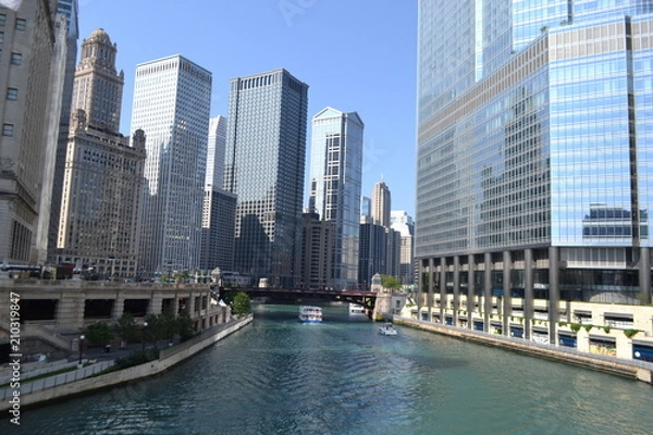 Fototapeta Chicago River