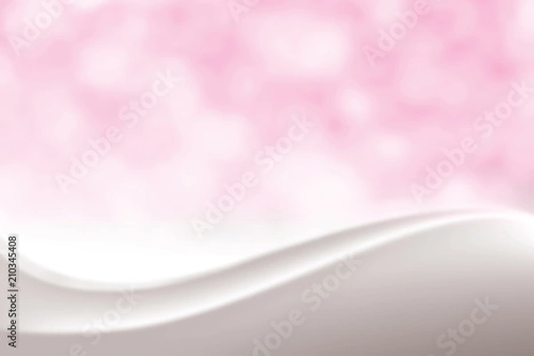 Fototapeta Blurred Smooth pink elegant soft beauty background, Luxurious Cosmetic backdrop Bokeh soft light shade, Gradient color tone sweet blur style luxury, Abstract blurry colorful smooth illustration