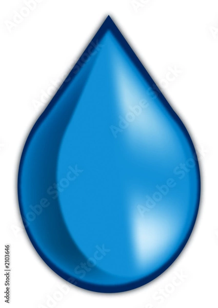 Fototapeta water drop wassertropfen h2o