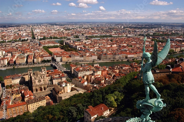 Obraz Lyon z Fourviere