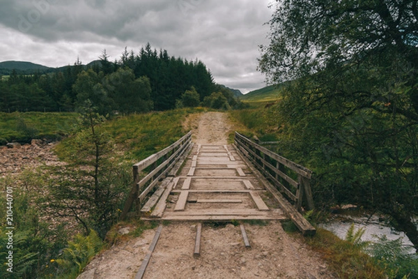 Obraz Glen Falloch near Crianlarich