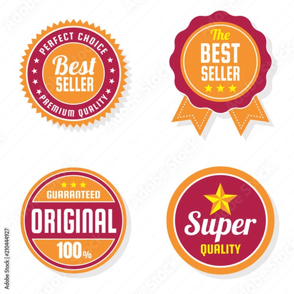 Obraz Vintage Retro Vector Logo for banner