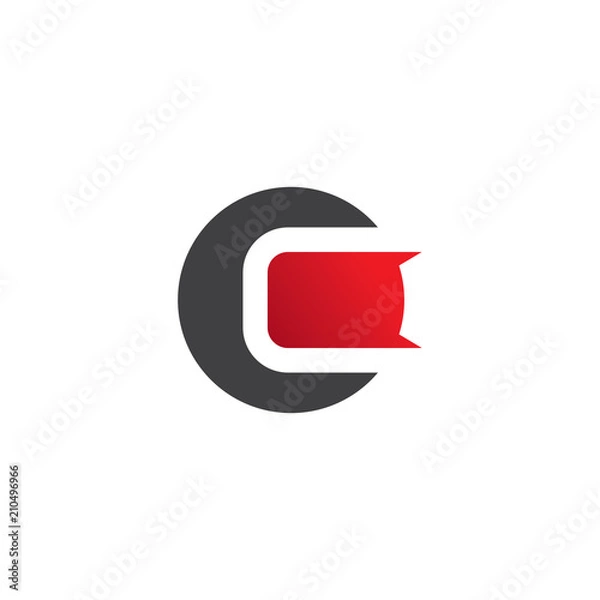 Fototapeta letter C logos