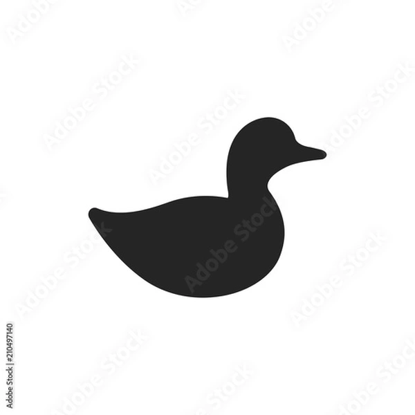 Obraz Duck icon illustration