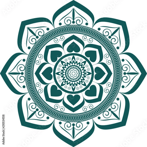 Obraz mandala colour