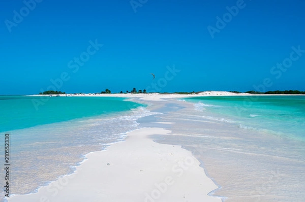 Obraz two beaches one island