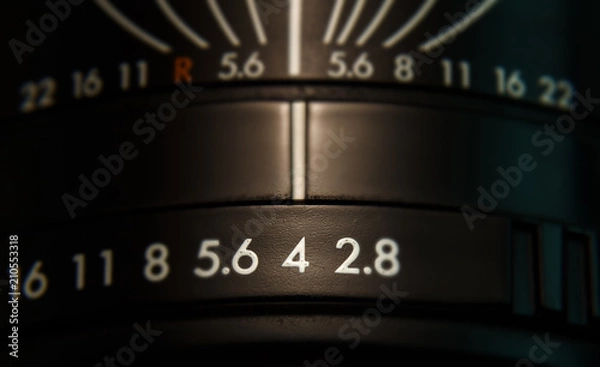 Obraz Apperture f4