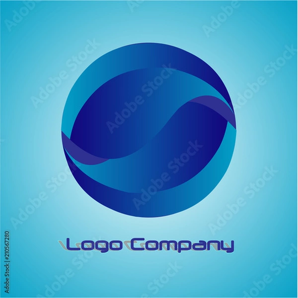 Obraz sample logo company-1