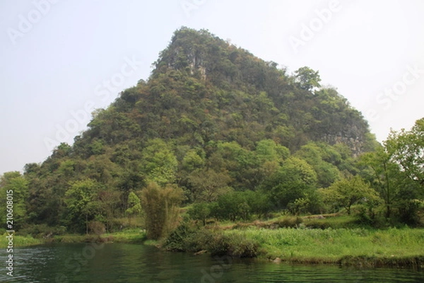 Obraz mountain, river and nature 