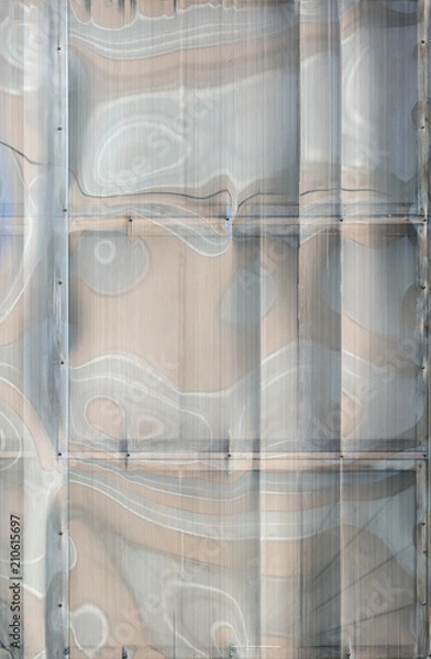 Fototapeta abstract transparent plastic surface background closeup