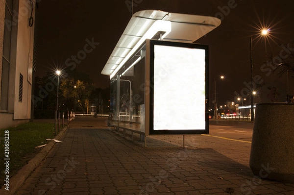 Obraz miasto nocą