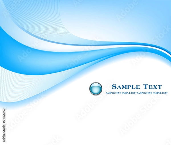 Obraz Abstract  blue  background vector