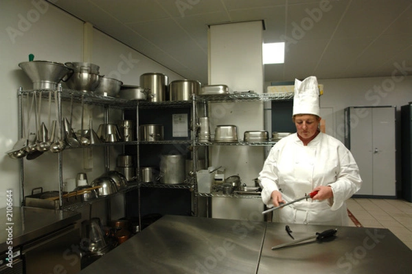 Obraz chef preparing to cook