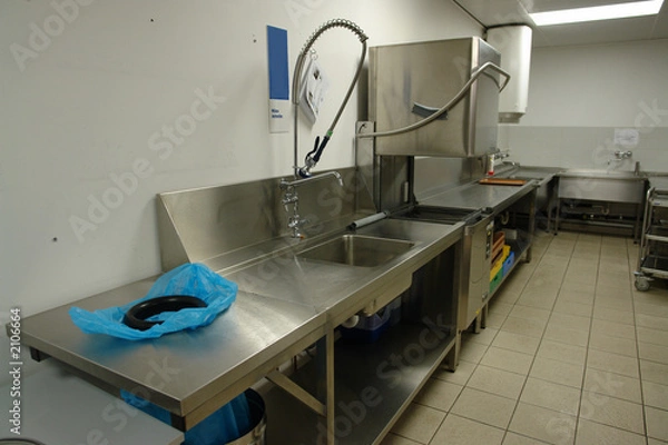 Obraz professional dishwashing line