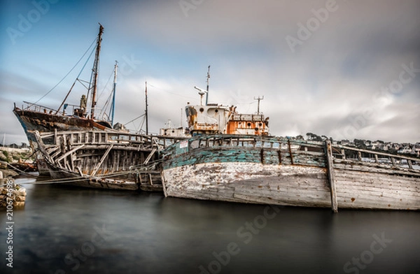 Obraz Ruhe der alten Fischer