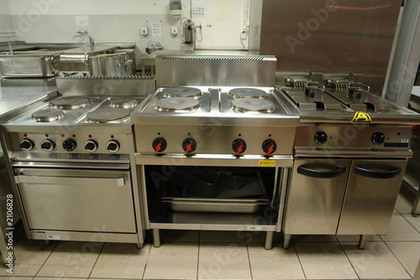 Obraz professional kitchen