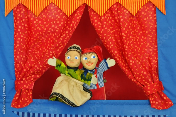 Obraz Kasperle i babcia