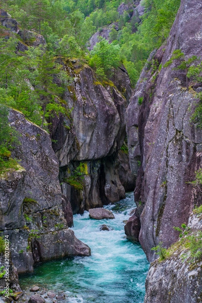 Fototapeta Norway Stream