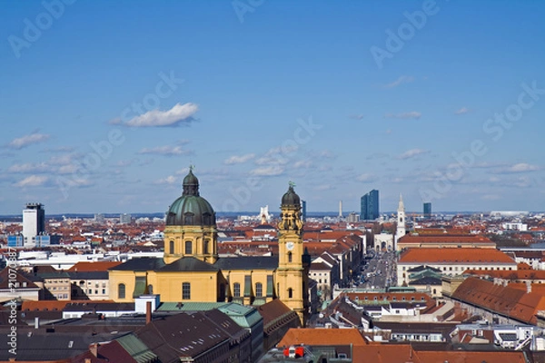 Obraz münchen, nordansicht