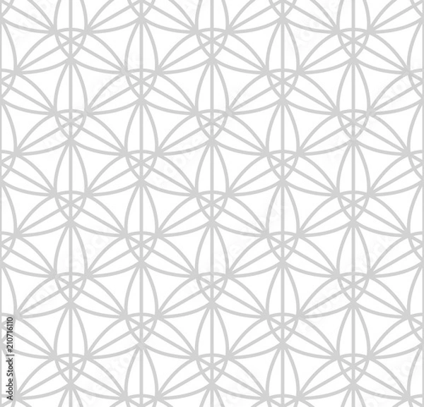 Fototapeta Seamless stylish geometric pattern. Vector modern texture