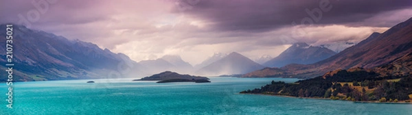 Obraz Burza nad Glenorchy, Central Otago - Południowa Wyspa Nowej Zelandii