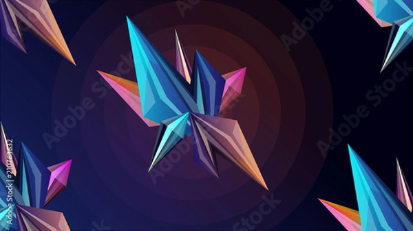 Obraz Abstract geometry [3840x2160]