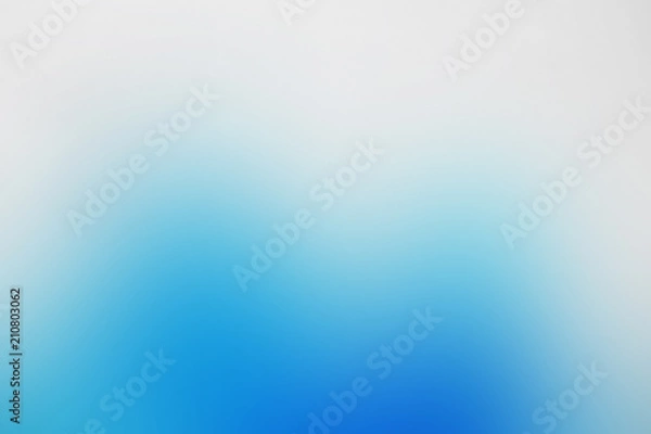 Fototapeta Gradient abstract background blue sky, ice, ink, texture with copy space
